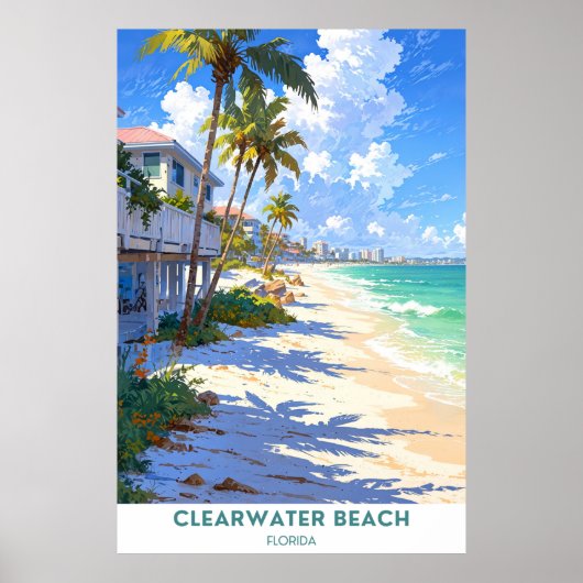 Clearwater Beach, Florida Poster (Vorne)