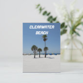 Clearwater Beach Florida Postkarte (Stehend Vorderseite)
