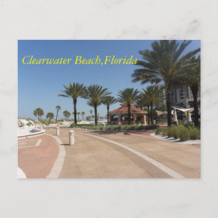 Clearwater Beach Florida Postkarte