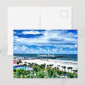Clearwater Beach, Florida, Postkarte (Vorne/Hinten)
