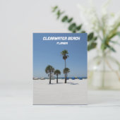Clearwater Beach Florida Postkarte (Stehend Vorderseite)