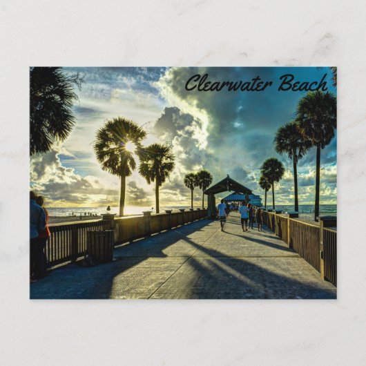 Clearwater Beach, Florida Postkarte (Vorderseite)