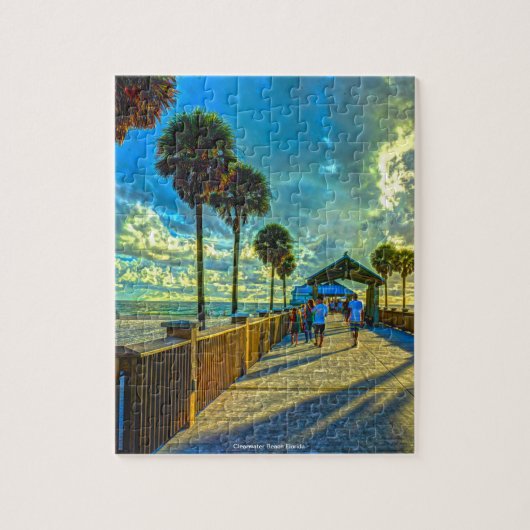 Clearwater Beach Florida Puzzle (Vertikal)