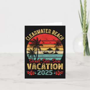 Clearwater Beach Florida Sand Sea Sun Vacation 202 Karte