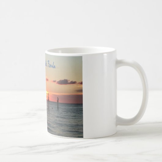 Clearwater Beach, Florida, Sonnenuntergang, Kaffee Kaffeetasse (Rechts)
