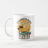 ClearWater Beach Florida Summer Time Kaffeetasse (Links)