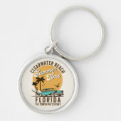 ClearWater Beach Florida Summer Time Schlüsselanhänger (Vorne)