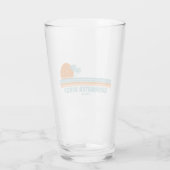 Clearwater Beach Florida Sun Palm Trees Glas (Rückseite)