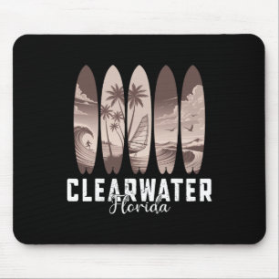 Clearwater Beach Florida Surfbrett Männer Frauen S Mousepad