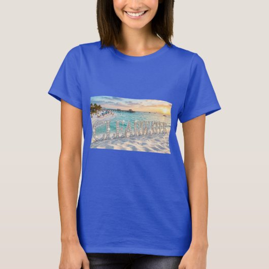 Clearwater Beach Florida T-Shirt (Vorderseite)
