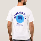 Clearwater Beach Florida T-Shirt (Rückseite)