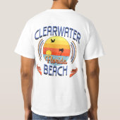 Clearwater Beach, Florida T-Shirt (Rückseite)