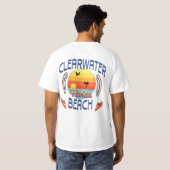 Clearwater Beach, Florida T-Shirt (Schwarz voll)