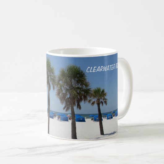 Clearwater Beach, Florida Tasse (VorderseiteRechts)
