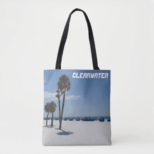 Clearwater Beach, Florida Tote Bag Tasche (Vorderseite)