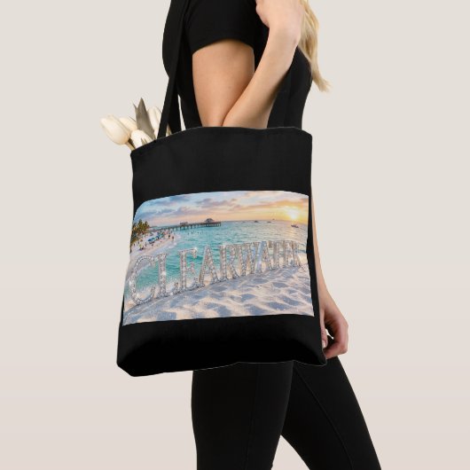 Clearwater Beach Florida Tragetasche Tasche (Von Nahem)