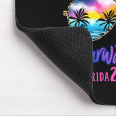 Clearwater Beach Florida Urlaub 2026 passende Fa Mousepad (Ecke)
