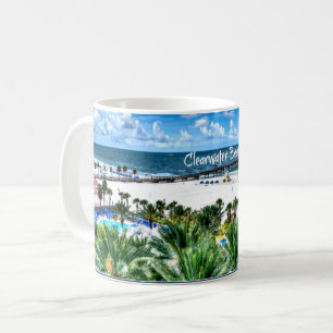 Clearwater Beach, Florida, Urlaubsziel Kaffeetasse