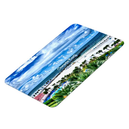 Clearwater Beach, Florida, Urlaubsziel Magnet (Linke Seite)