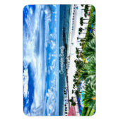 Clearwater Beach, Florida, Urlaubsziel Magnet (Vertikal)