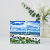 Clearwater Beach, Florida, Urlaubsziel Postkarte (Stehend Vorderseite)
