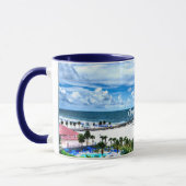 Clearwater Beach, Florida, Urlaubsziel Tasse (Links)