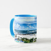 Clearwater Beach, Florida, Urlaubsziel Tasse (Vorderseite Links)