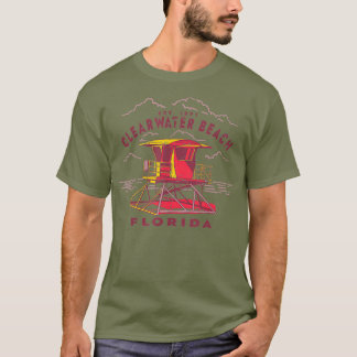 Clearwater Beach Florida Vacation Souvenir Life T-Shirt