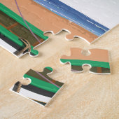 Clearwater Beach, Florida Vintage Reiseplakat Puzzle (Seite)