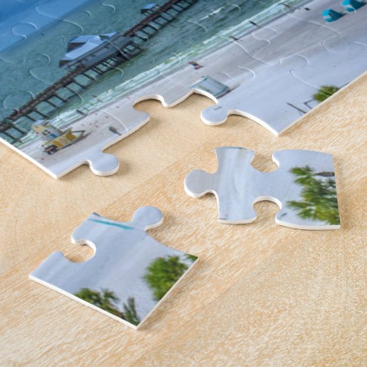 Clearwater Beach Florida. Weihnachtsgrüße Puzzle (Seite)