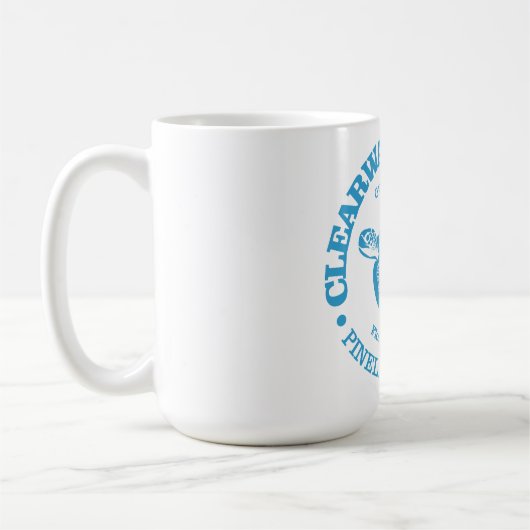 Clearwater Beach (Meeresschildkröte) Kaffeetasse (Links)