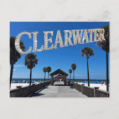 Clearwater Beach Nur Postkarte (Vorderseite)