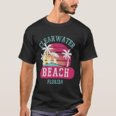 Clearwater Beach Original Florida Beach T-Shirt (Vorderseite)