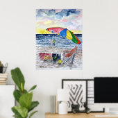 clearwater_beach_painting poster (Heimbüro)