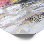 clearwater_beach_painting poster (Ecke)