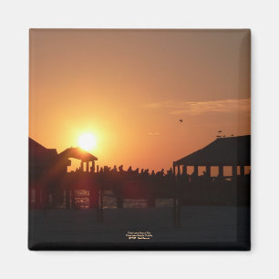 Clearwater Beach Pier Magnet