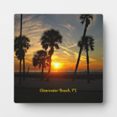 Clearwater Beach Sunset Fotoplatte (Vorderseite)