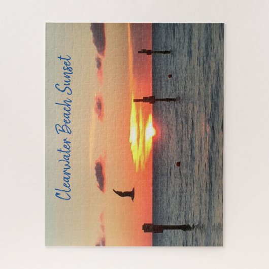 Clearwater Beach Sunset Jigsaw Puzzle (Vertikal)