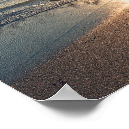 Clearwater Beach Sunset Poster (Ecke)