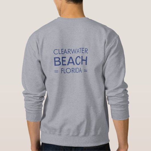 CLEARWATER BEACH Sweatshirt (Rückseite)