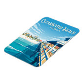 Clearwater Beach USA Magnet (Linke Seite)
