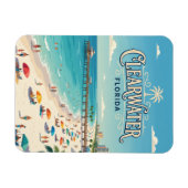 Clearwater Beach USA Magnet (Horizontal)