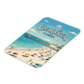 Clearwater Beach USA Magnet (Linke Seite)