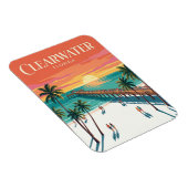 Clearwater Beach USA Magnet (Rechte Seite)