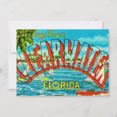 Clearwater FL Umzugsankündigung (Vorderseite)