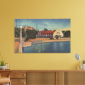 Clearwater, Florida - Aussicht auf die Stadt Leinwanddruck (Insitu (Wohnzimmer))