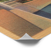 Clearwater, Florida - Aussicht auf die Stadt Poster (Ecke)