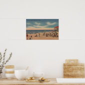 Clearwater, Florida - Blick auf Clearwater Beach Poster (Küche)