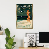 CLEARWATER FLORIDA -Neu Original Marilyn Monroe Poster (Heimbüro)