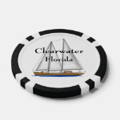 Clearwater Florida Pokerchips (Einzeln)